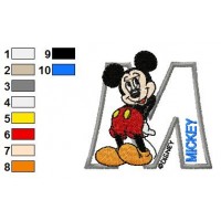 Disney Characters Embroidery Design 7